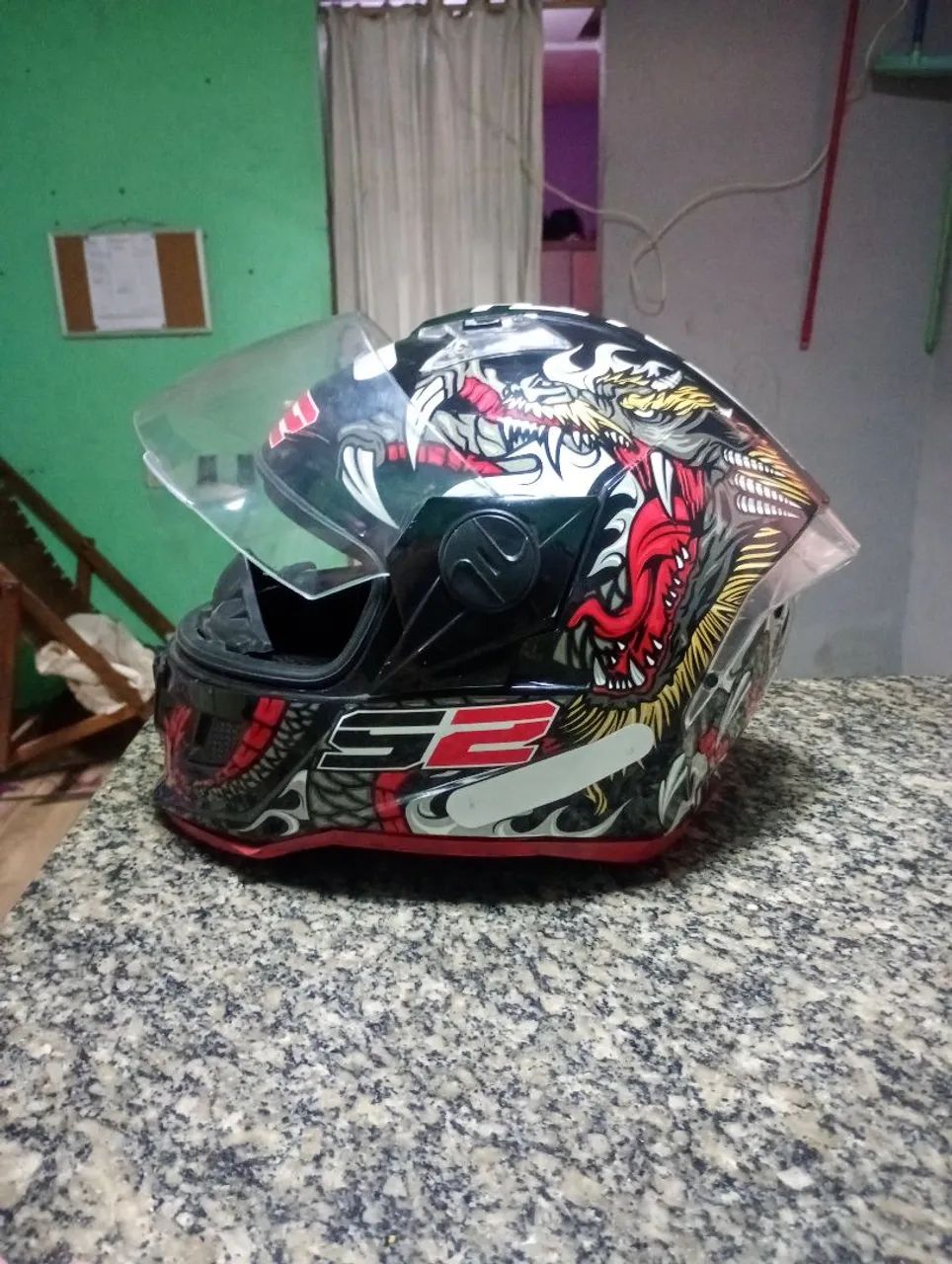 Capacete semi-novo 450 - Foto 2