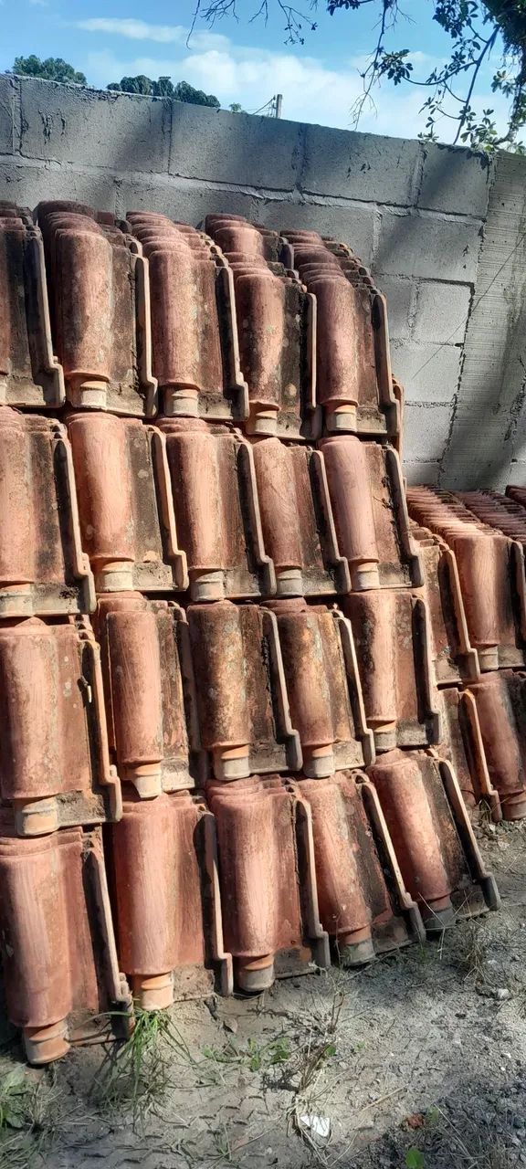 Telhas Cerâmicas Tipo Portuguesa - 3.000 Unidades - Ótimo Preço - Foto 5