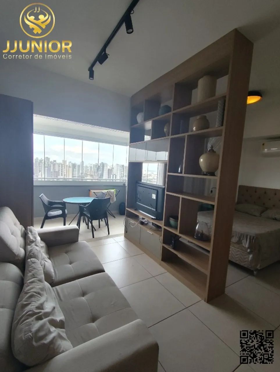 Unique Studio Loft Mobiliado 39 m² Varanda Integrada Sunrise View. - Foto 2