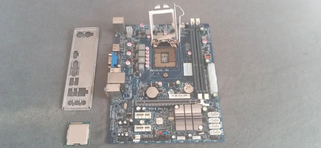 Placa mãe + core i5 3470