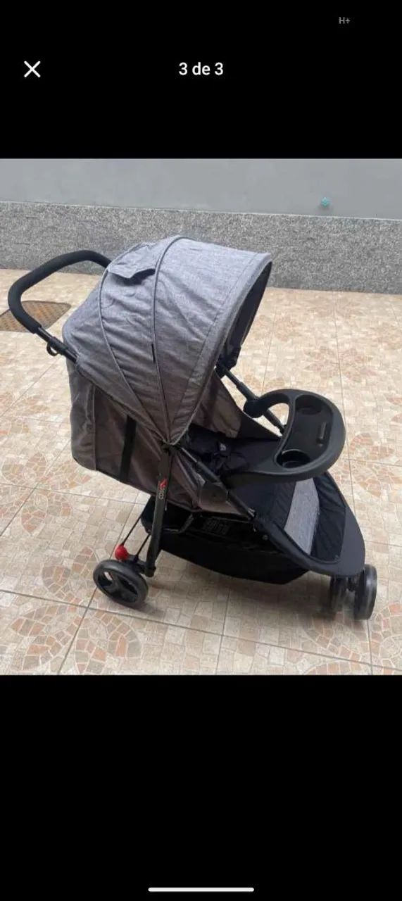 Carrinho e bebê conforto  - Foto 3