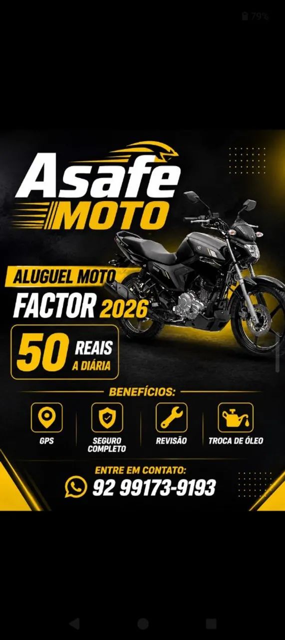 Aluguel de moto