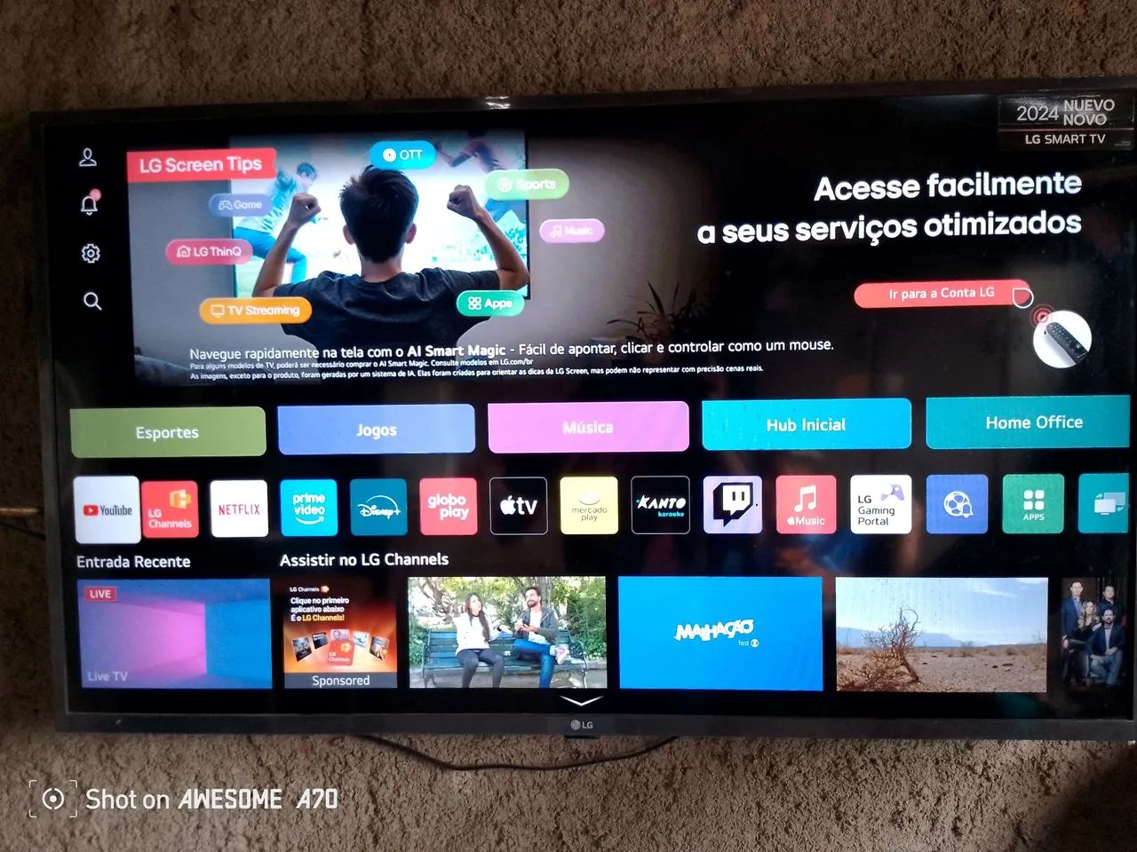 Tv smart LG 43