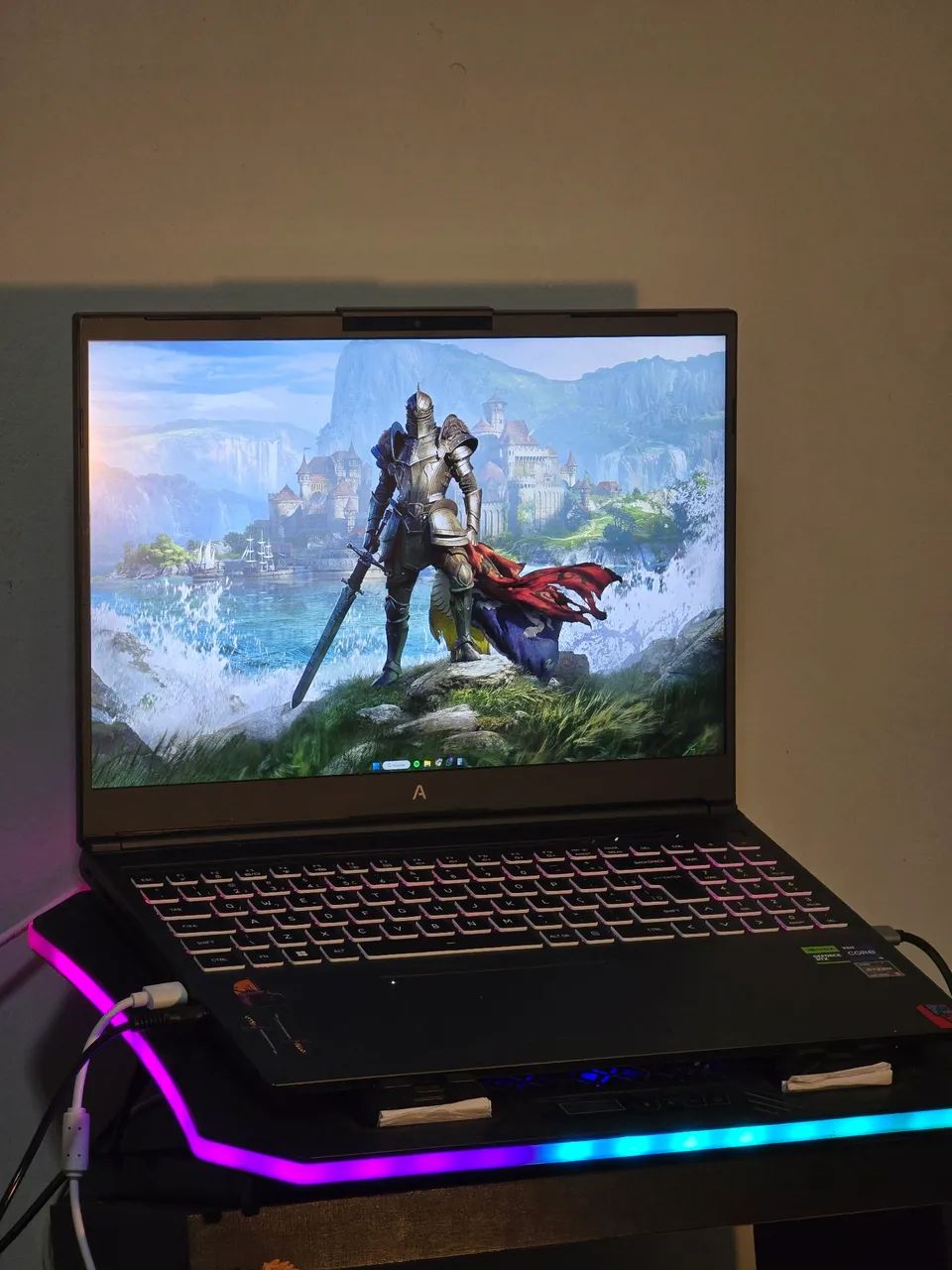 Notebook gamer Avell, I9 12hx, RTX 4060, 40G DDR5, 1T M2