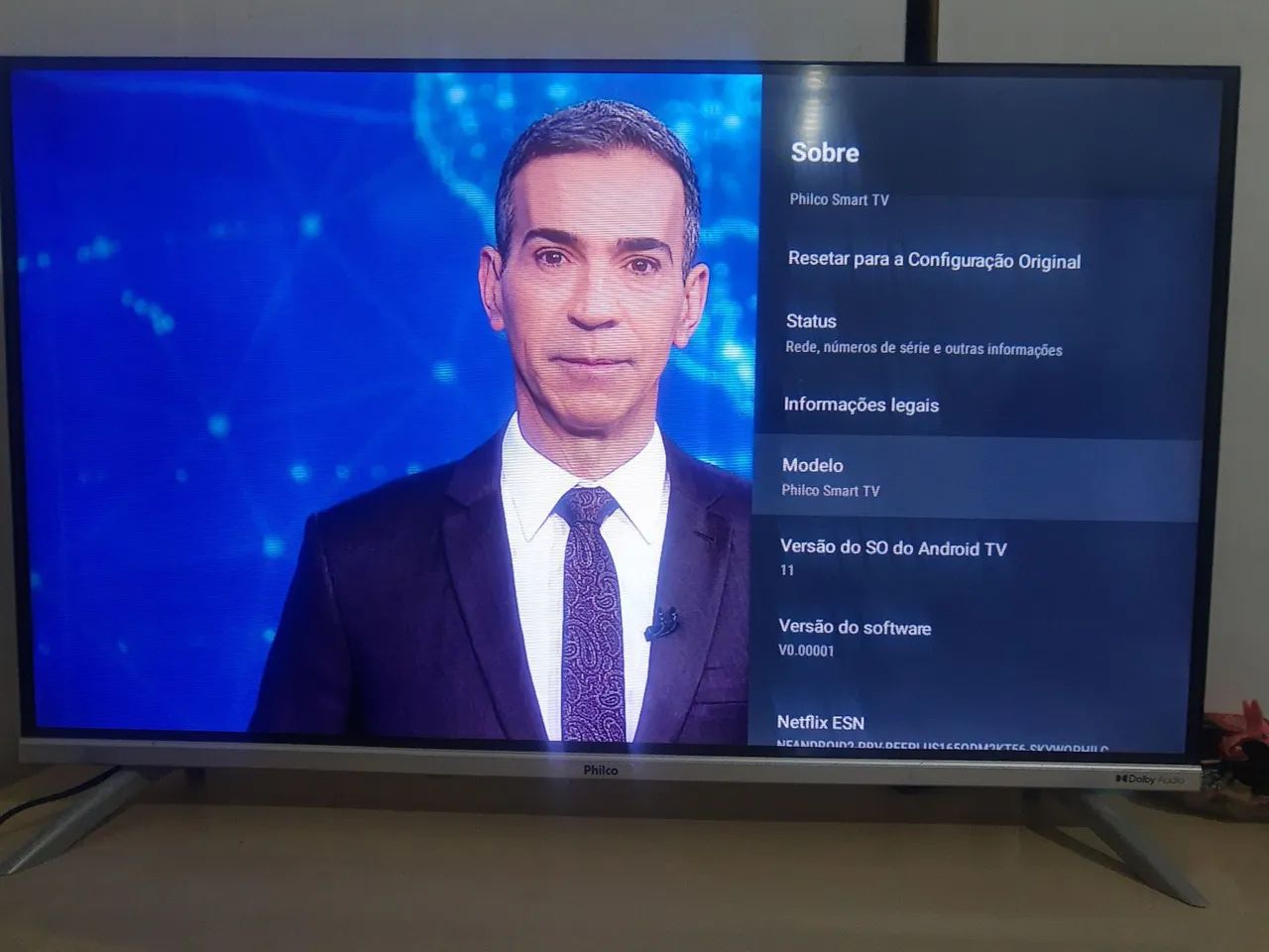 Smart tv philco 32 Android 11