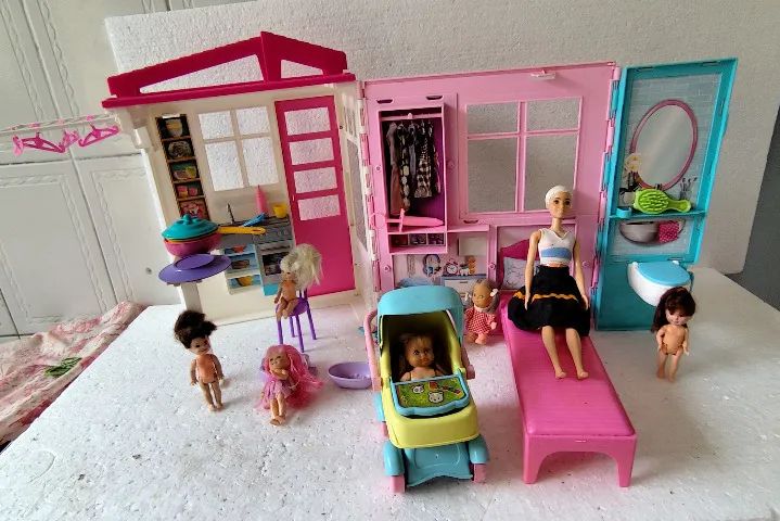 casinha da boneca barbie