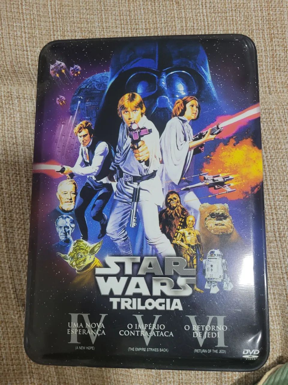 Box Star Wars 3 DVDs 