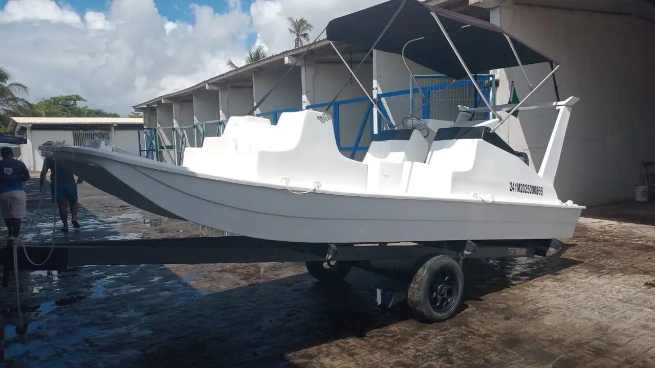 Flypper 8 lugares motor mariner 40