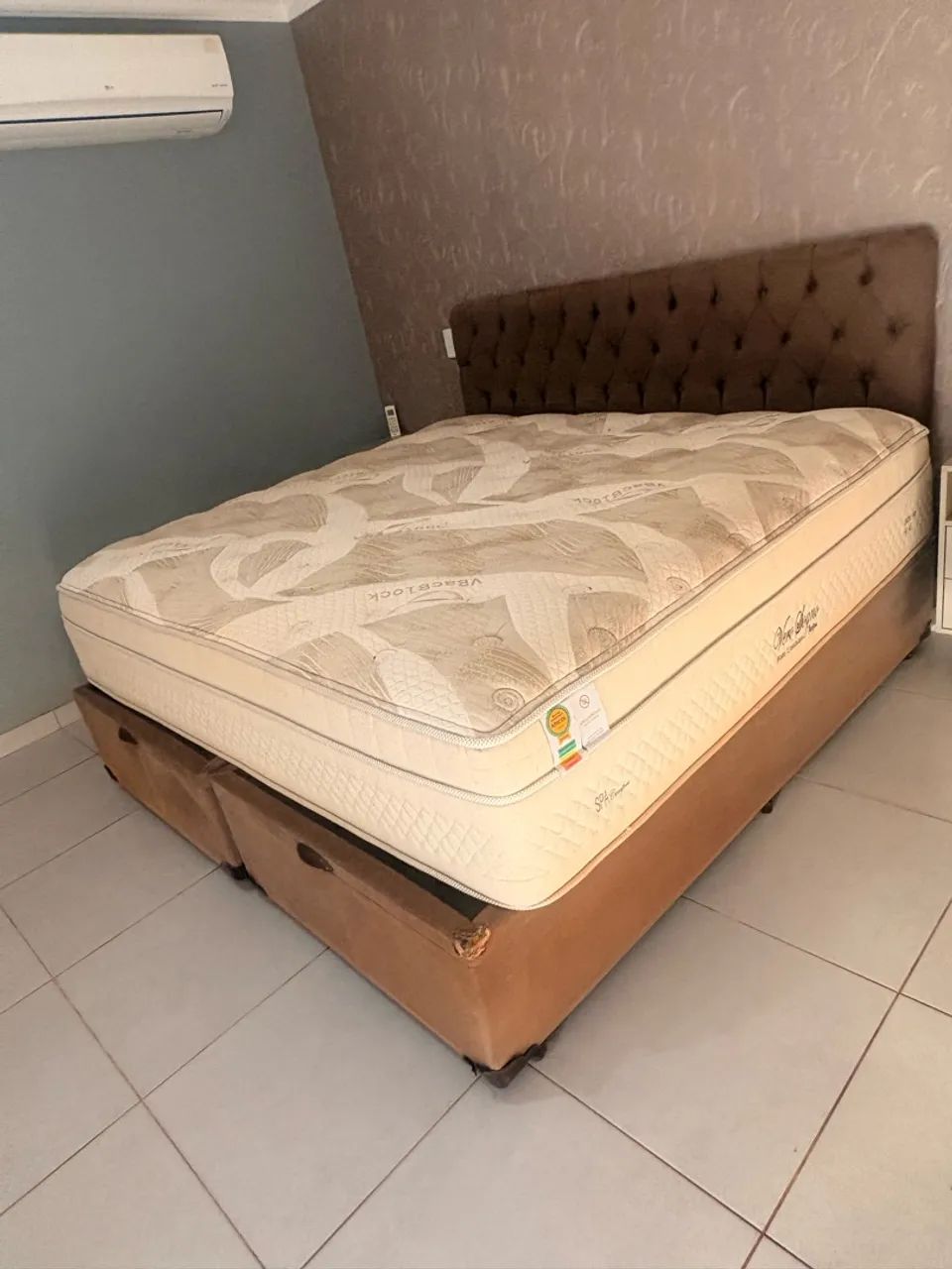 Cama baú king 