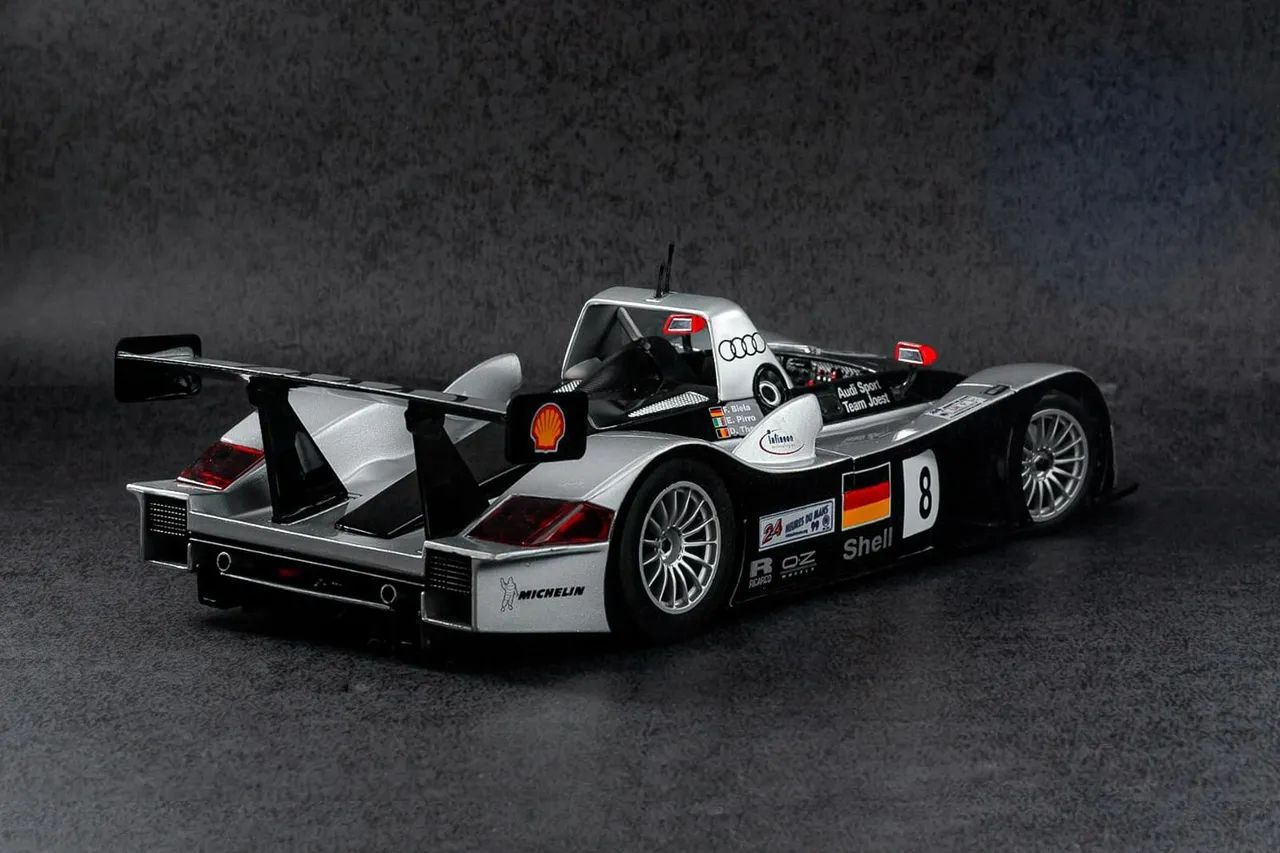 Audi R8R Le Mans 1999 Maisto 1:18 - Impecável completo c/ caixa e