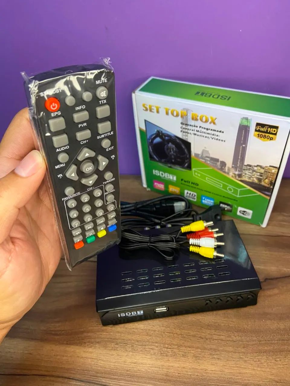 Conversor Digital Set Top Box ISDBT Full HD 1080p - Foto 2