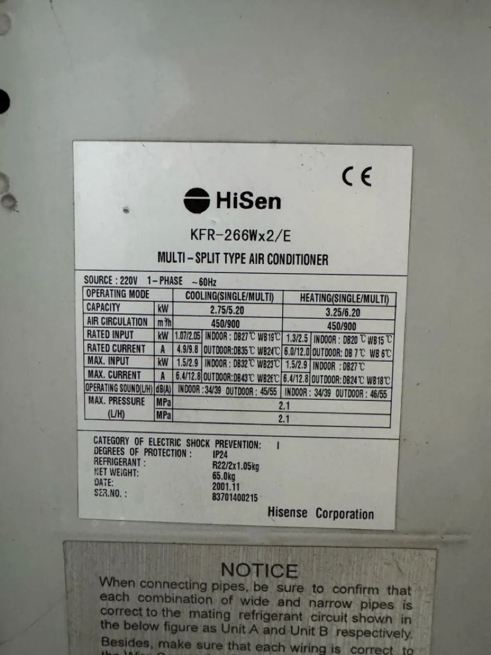 Ar condicionado multi split HiSen - Foto 3