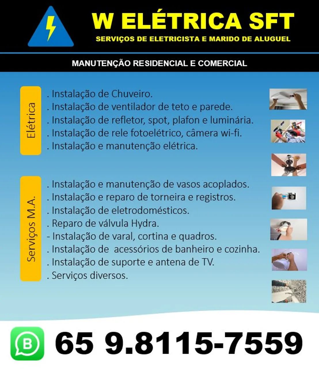 Eletricista e Faz Tudo
