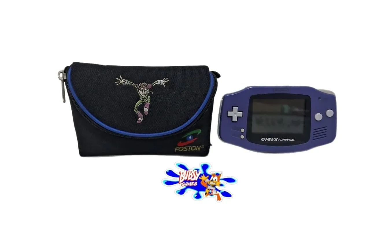 Game boy advance com case e jogo 