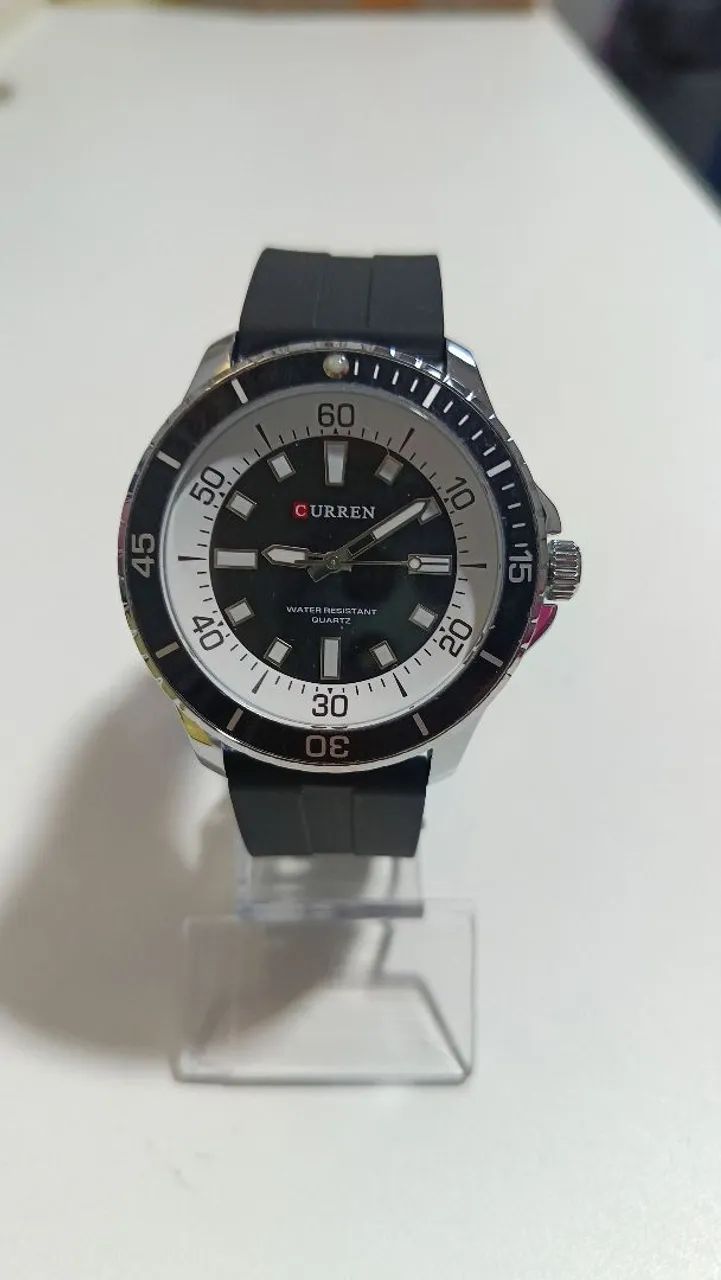 Relógio Curren pulseira de silicone - Foto 2