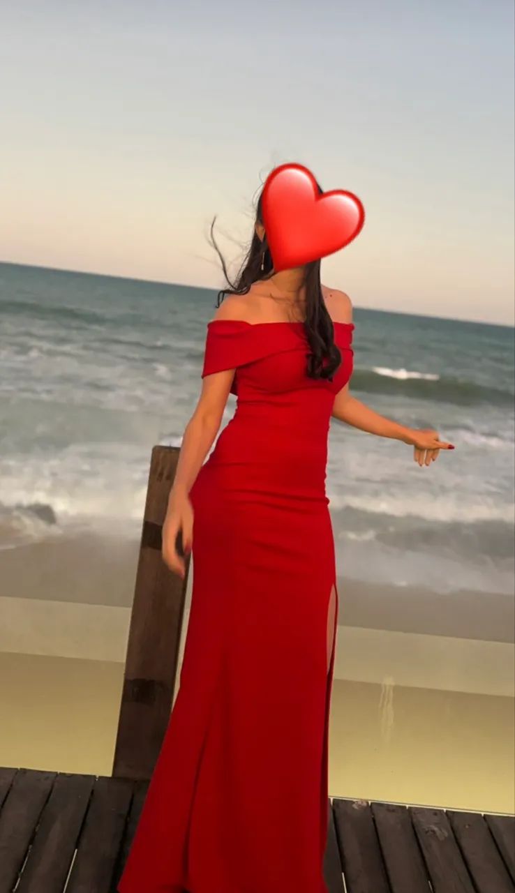 Vestido Longo Vermelho  - Foto 2