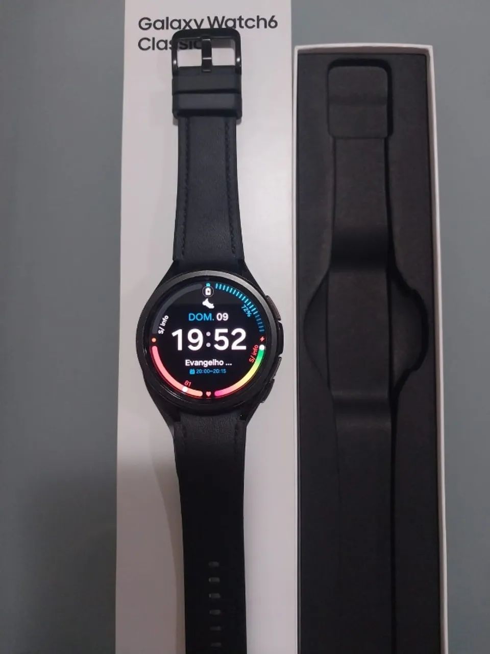 Galaxy Watch6 Classic LTE 44mm - IMPECÁVEL + 2 PULSEIRAS - Foto 5