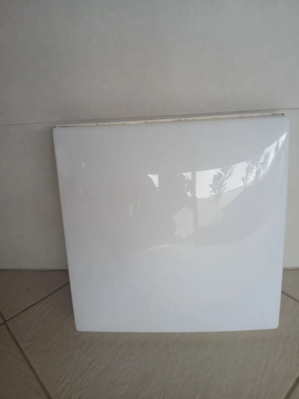 Luminaria Branca para 2 lâmpadas - Foto 4