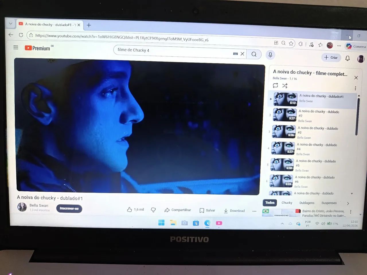 Notebook Positivo 