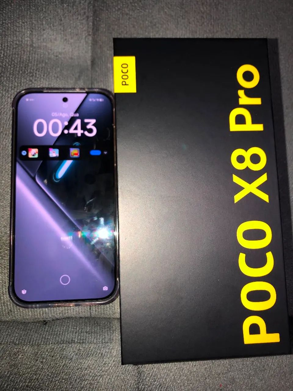 Poco X8 Pro 512/12 Completo + Nota Fiscal (estado de zero)
