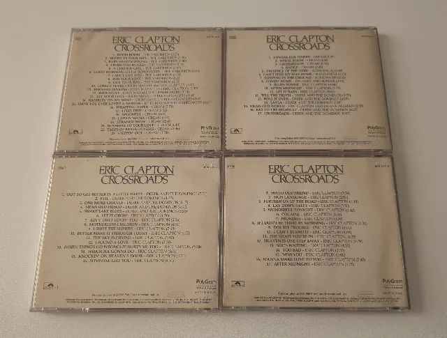 CD Coleção  Crossroads de Eric Clapton com os 4 discos  - Foto 2