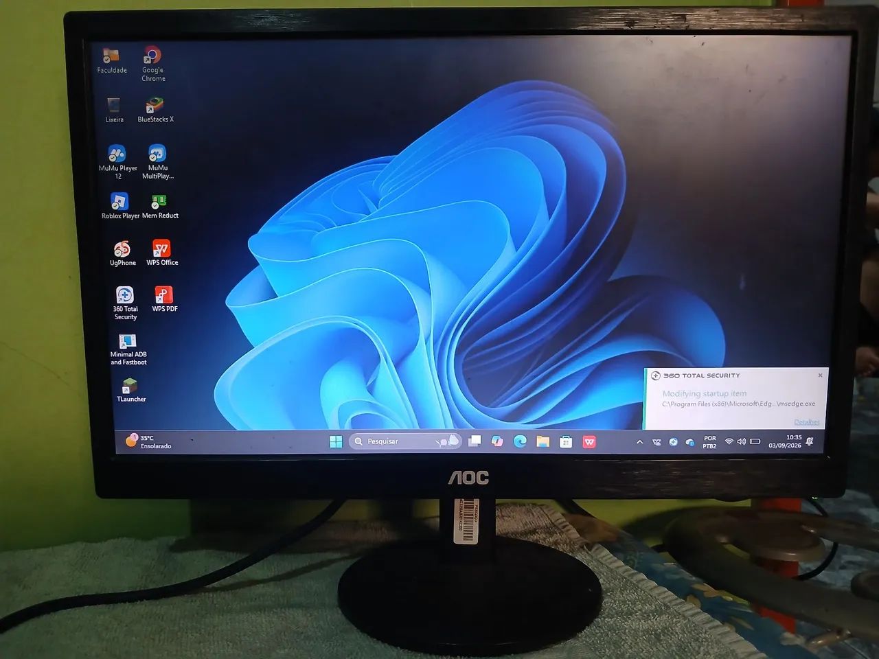 Vendo monitor