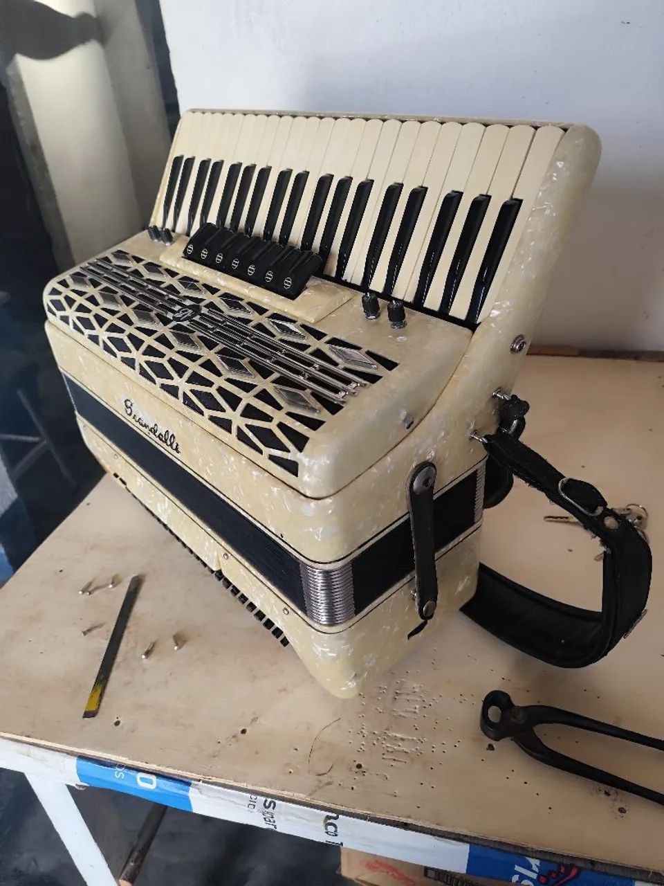 Acordeon/sanfona 120 baixos 