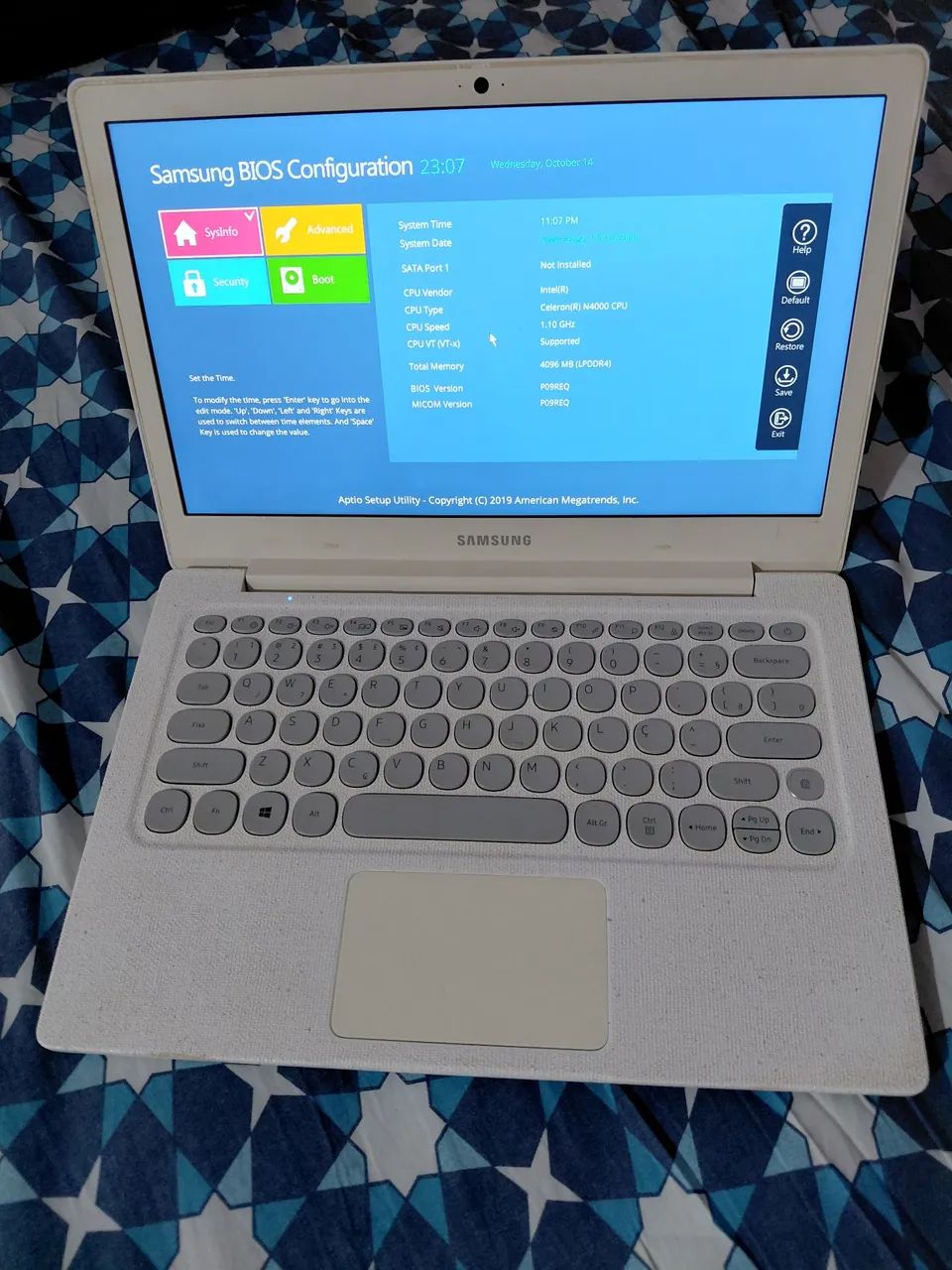 Notebook 530x Samsung 