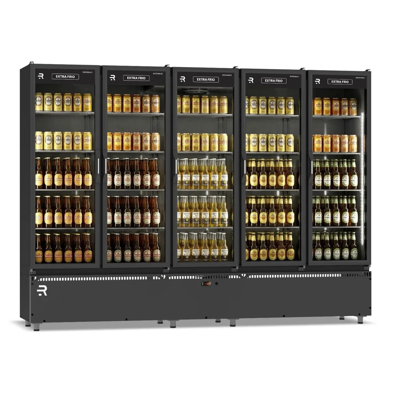 Auto Serviço Vanguard Extra Frio 5 Porta Aplicação: Carnes ou Bebidas 