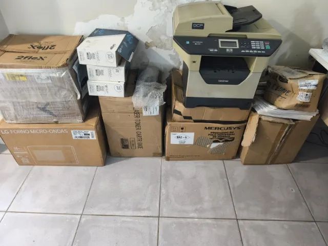 Impressora Multifuncional Brother Dcp 8085dn funcionando normal   
