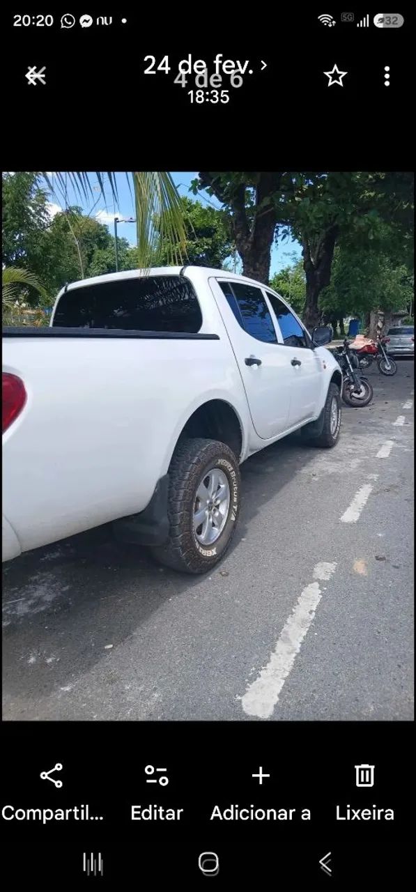 Mitsubishi L200 Triton GL 3.2 CD TB Int. Dies. Mec. 2018 - Foto 4