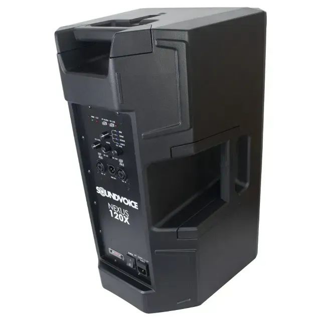 CAIXA DE SOM ATIVA 12 POLEGADAS SOUNDVOICE NEXUS 120X + Mxt Cxp-202 - Foto 2
