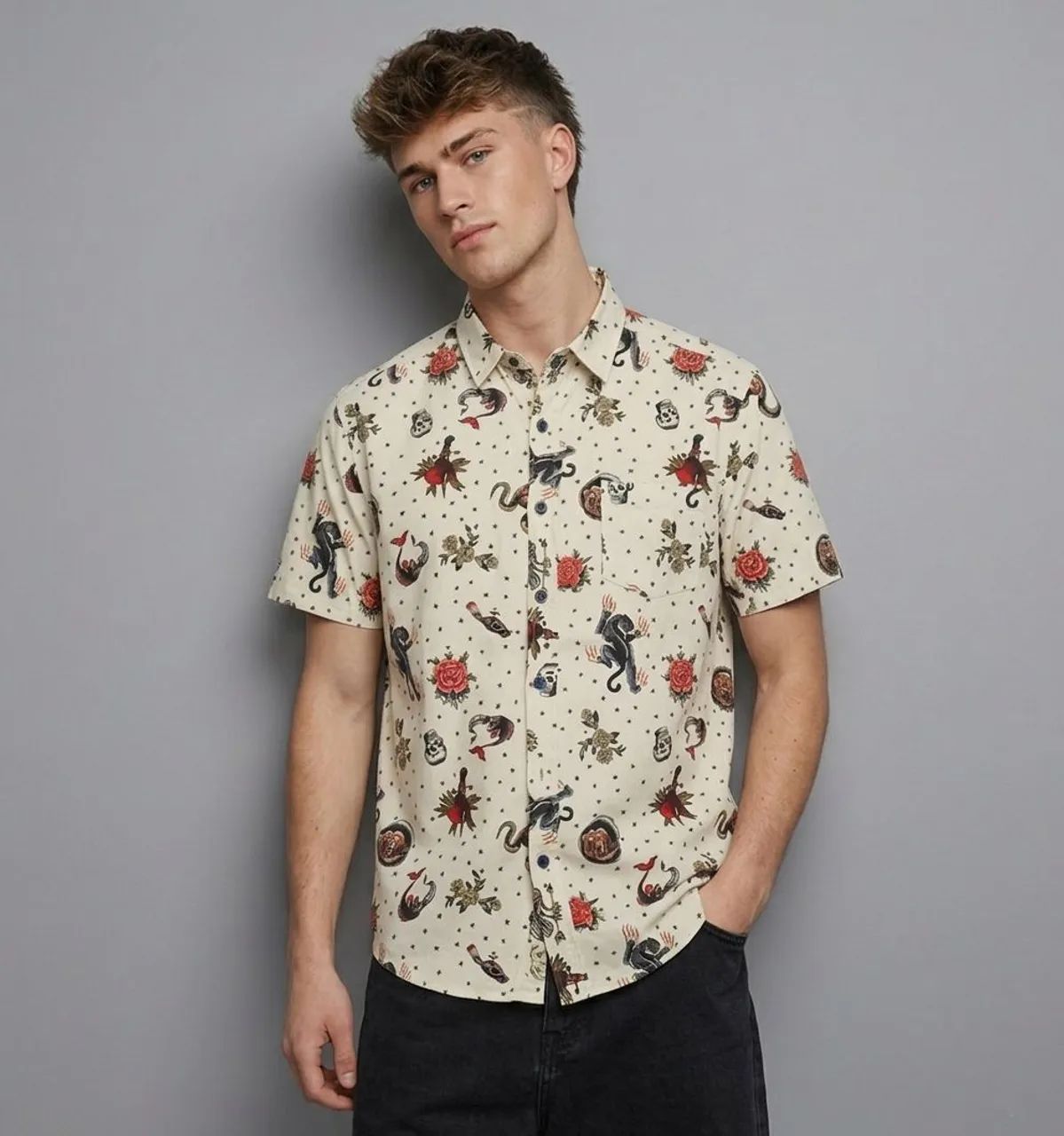 CAMISA OLD SCHOOL TATTOO  - Foto 2