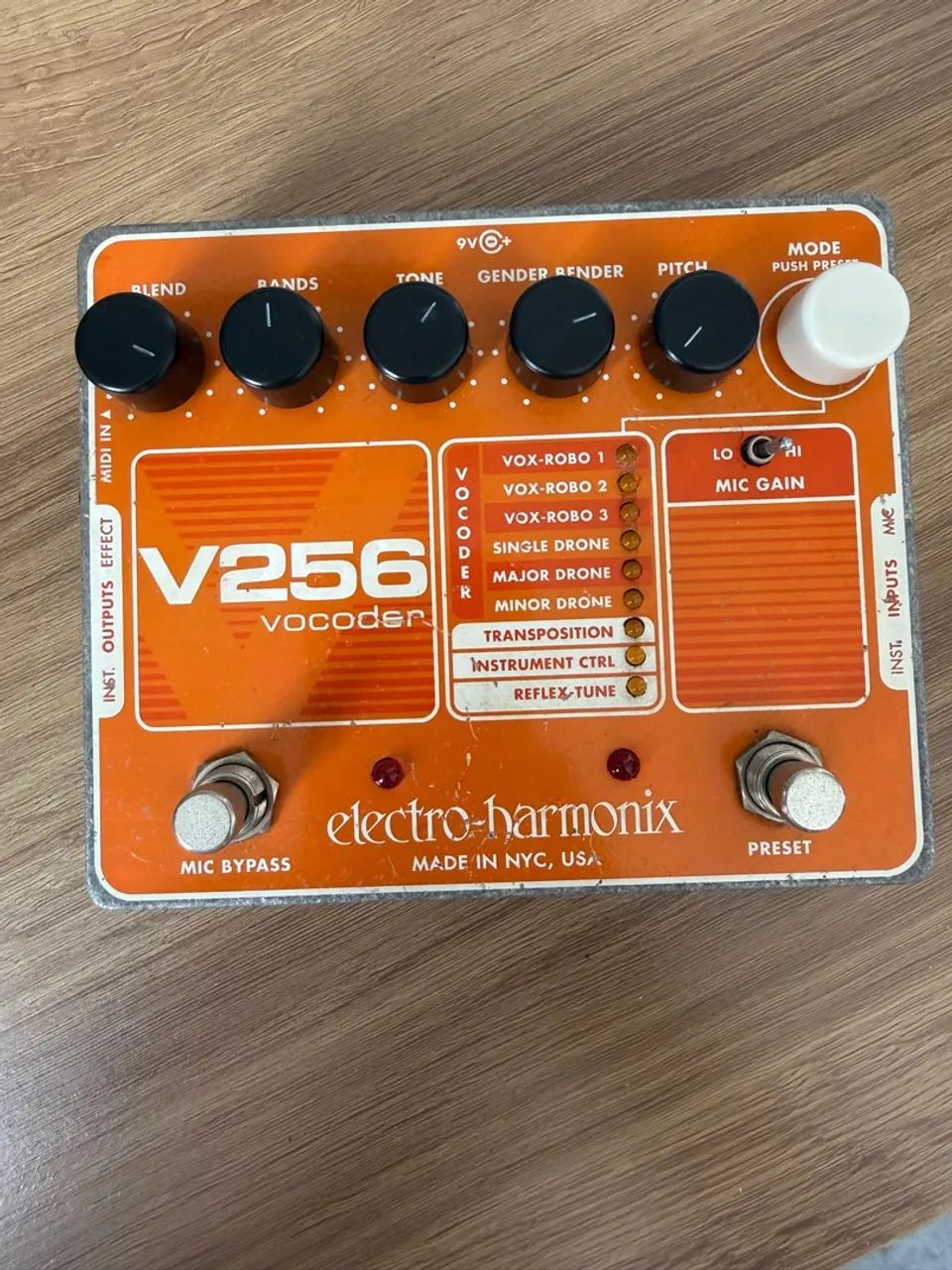 Pedal Electro-Harmonix V256 Vocoder 