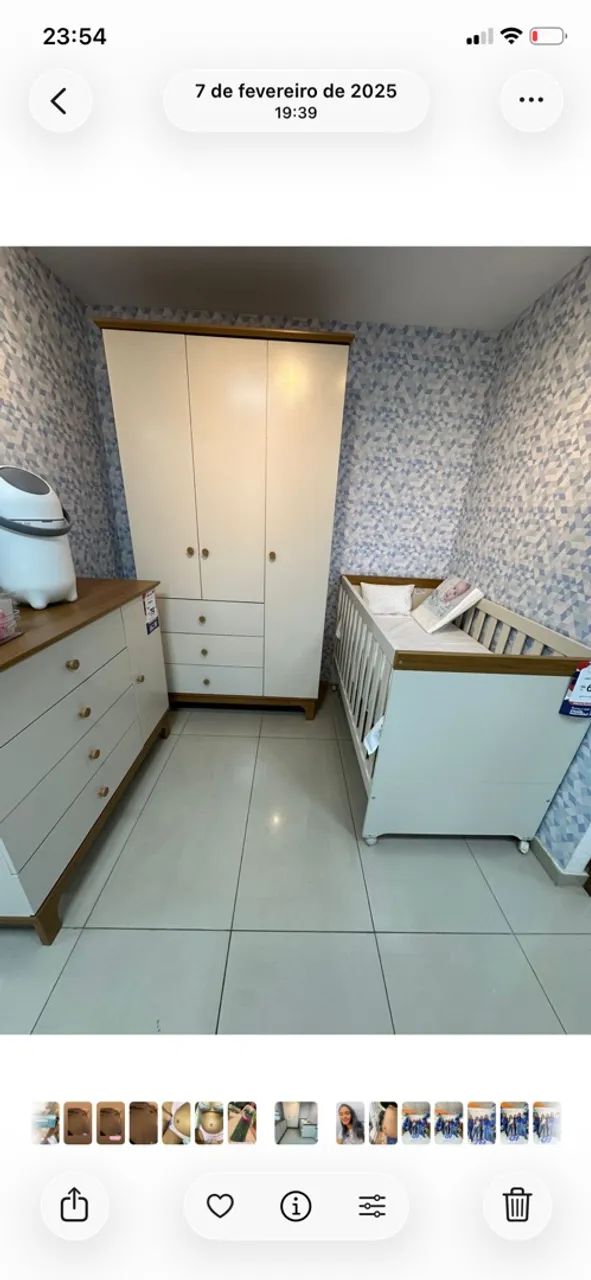 Berço para bebê 