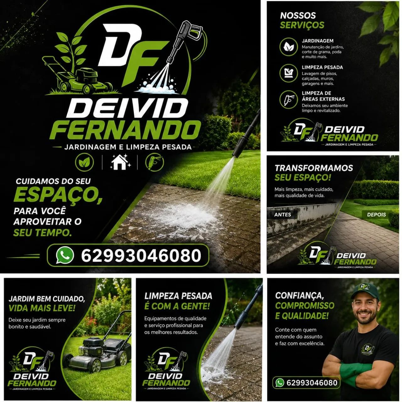 Jardinagem e limpeza pesadas  - Foto 3
