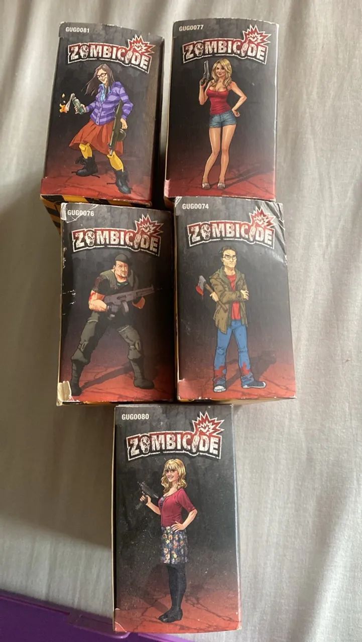 EXPANSÃO ZOMBICIDE PACK COM 5 