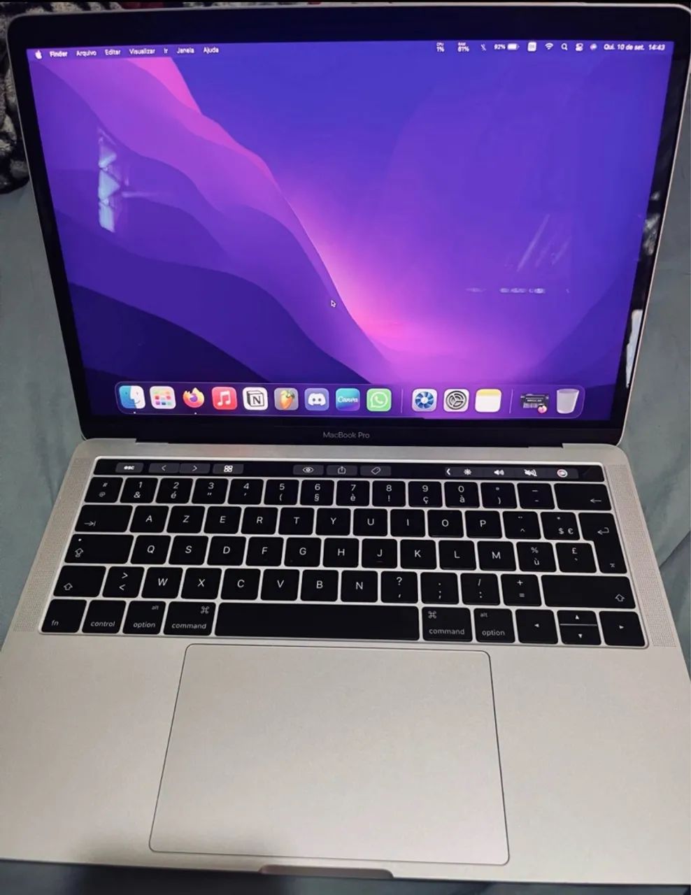 MacBook com touchbar - Foto 2