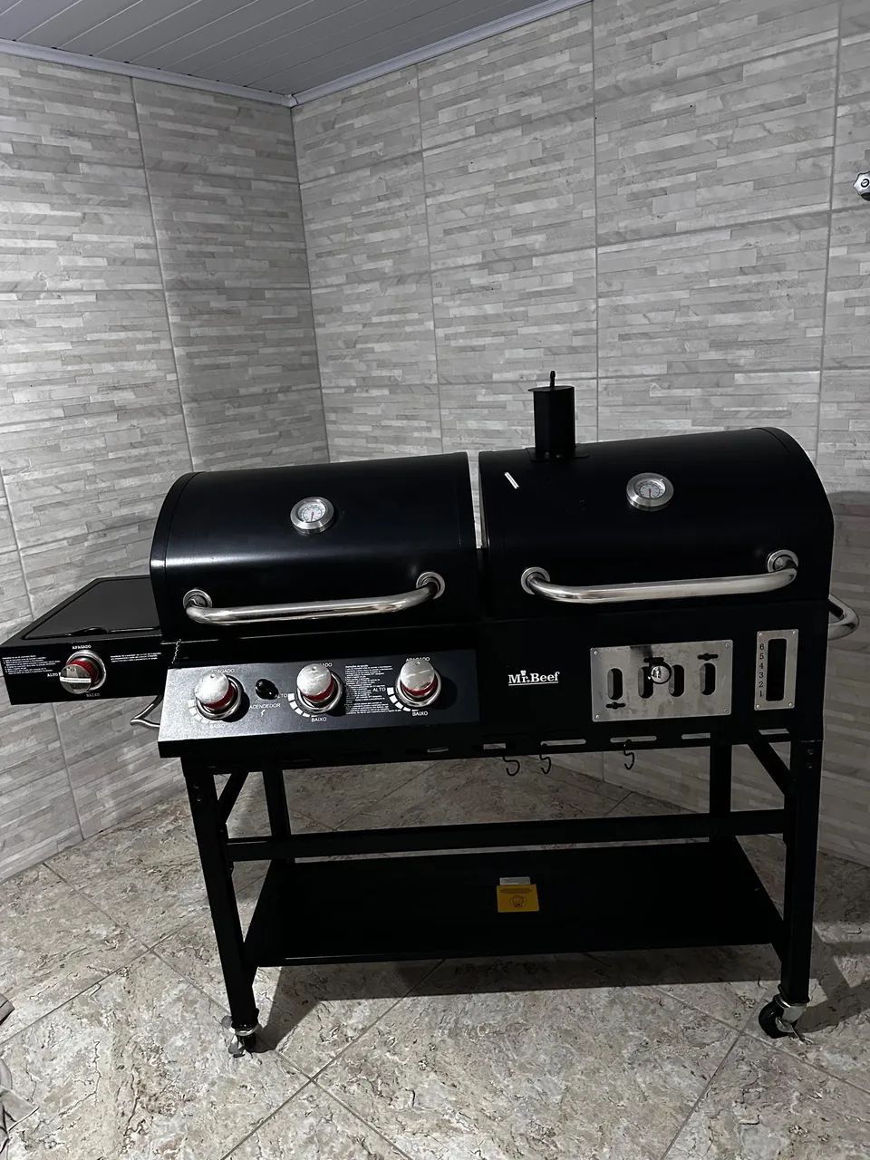 Churrasqueira 2 em 1 Mr. Beef 