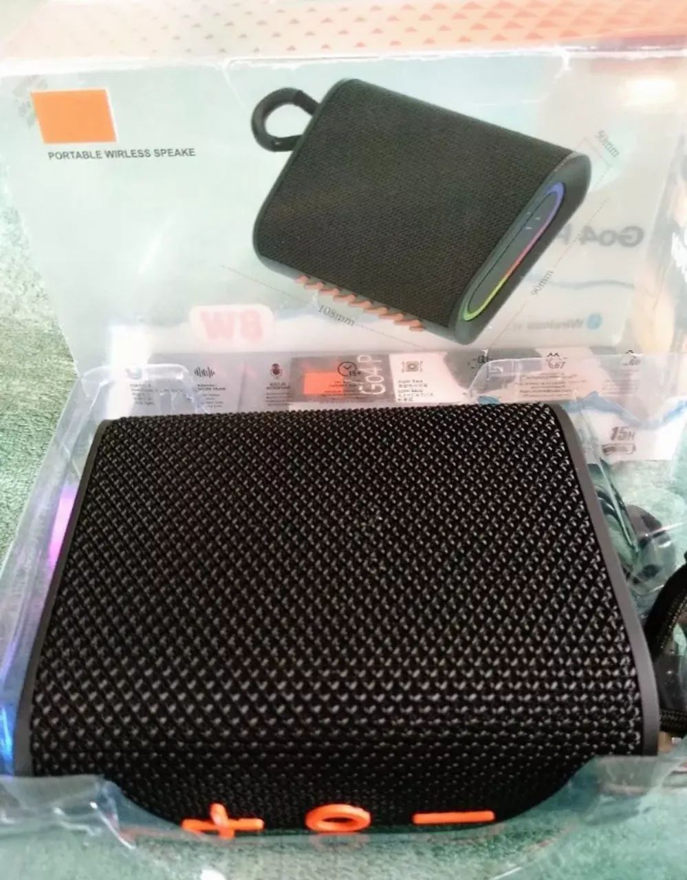 Go 4 Pro Mini Caixa Compacta ? Som de Alta Qualidade - Foto 4
