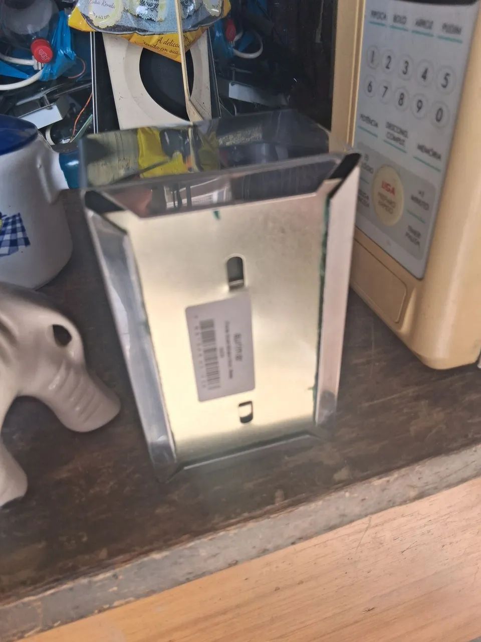 Porta guardanapo inox para comercio