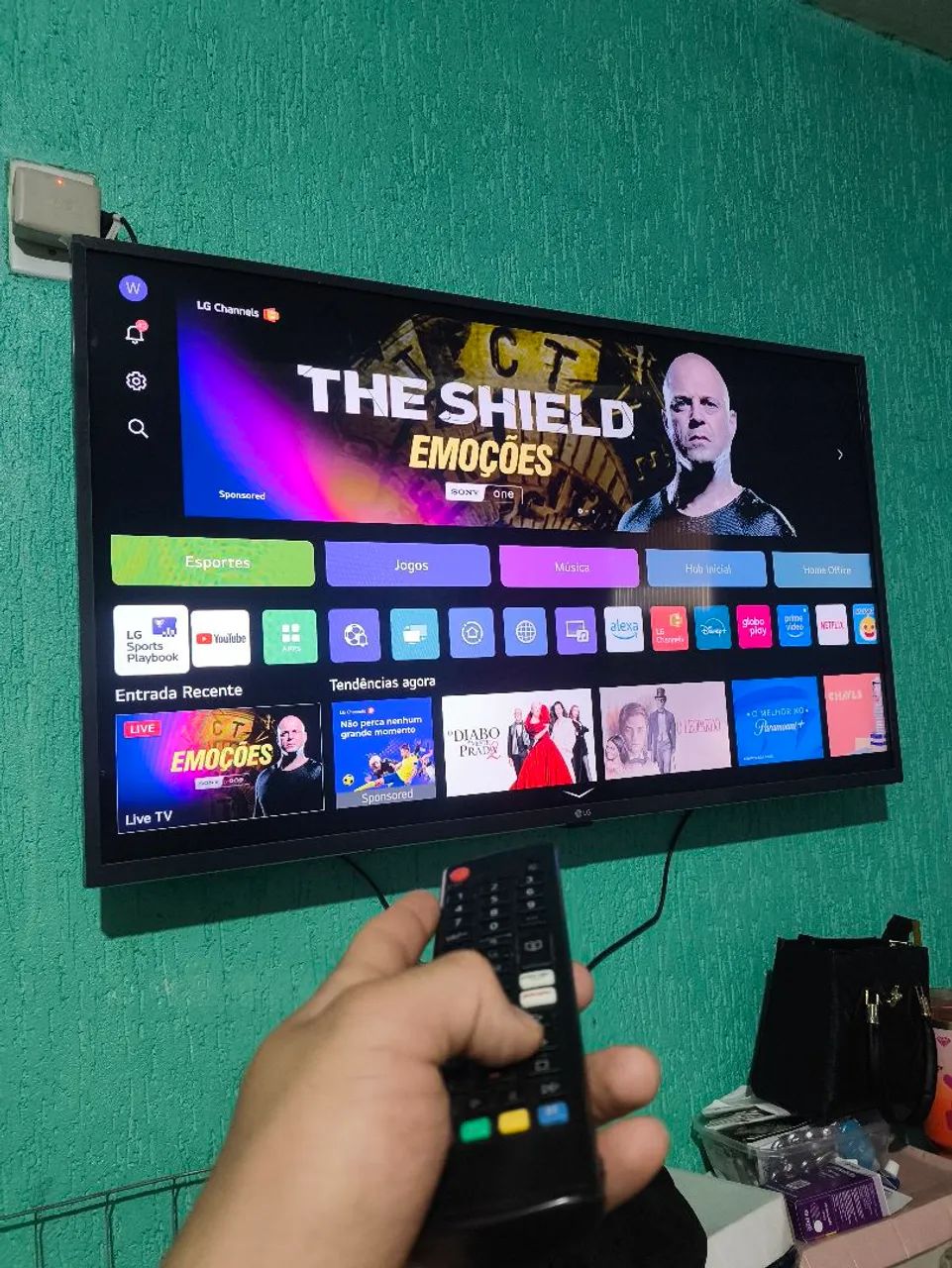 TV 43 ' POLEGADAS SEMI NOVA FHD Ano 2025 - Foto 2