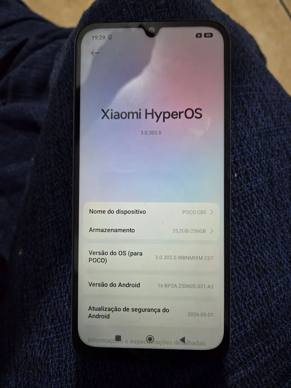 Poco c85 256gb 8gb ram - Foto 3
