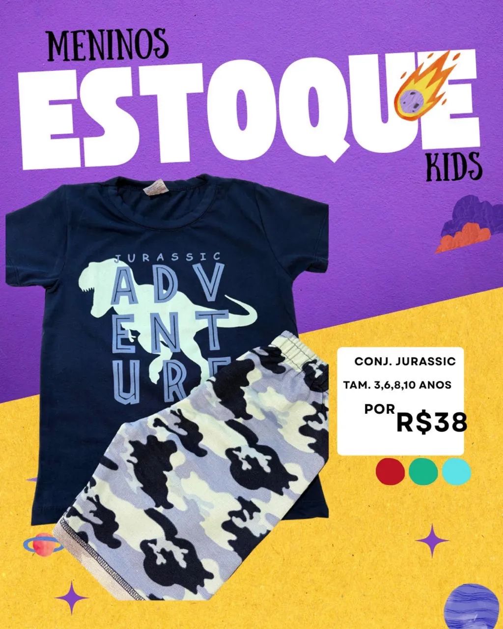 Conjunto menino infantil - Foto 3