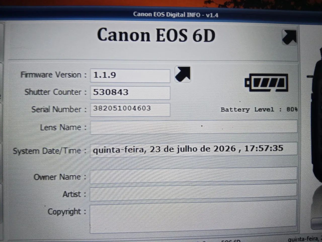 Camera Canon 6d  - Foto 5