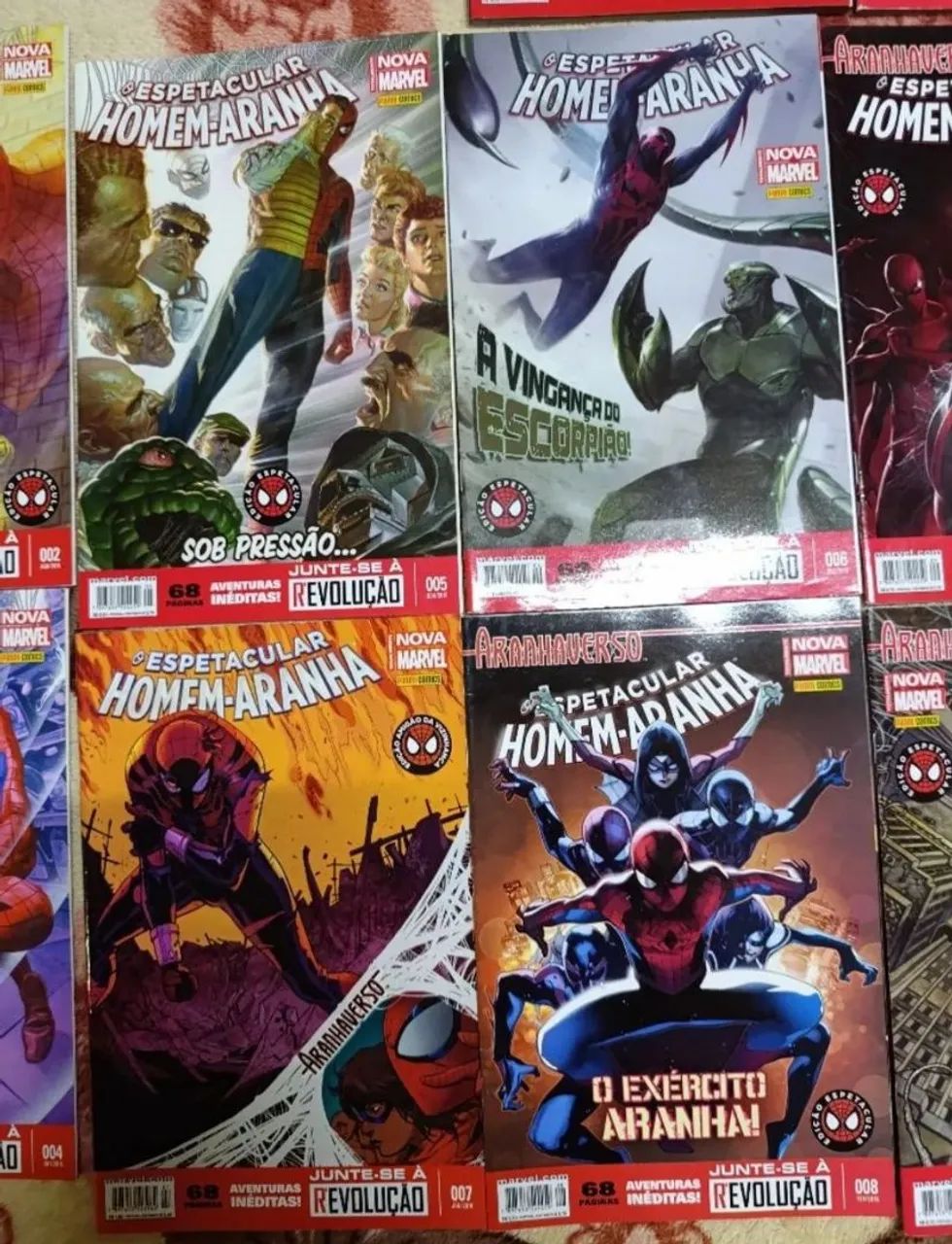 Hq Homem aranha nova marvel coleção completa - Foto 4