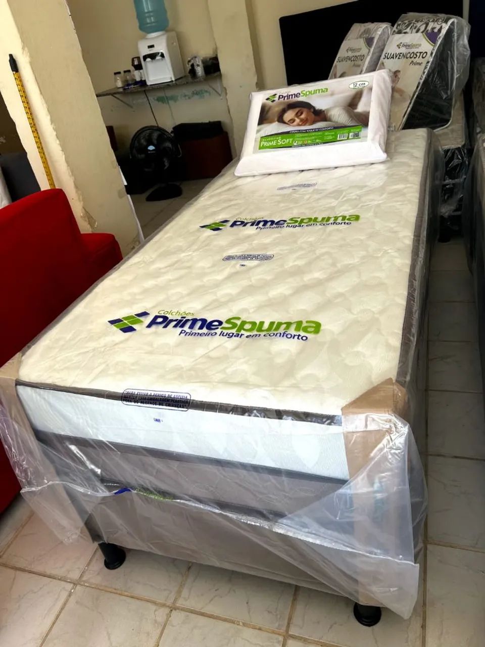 Cama Box Solteiro - Nova