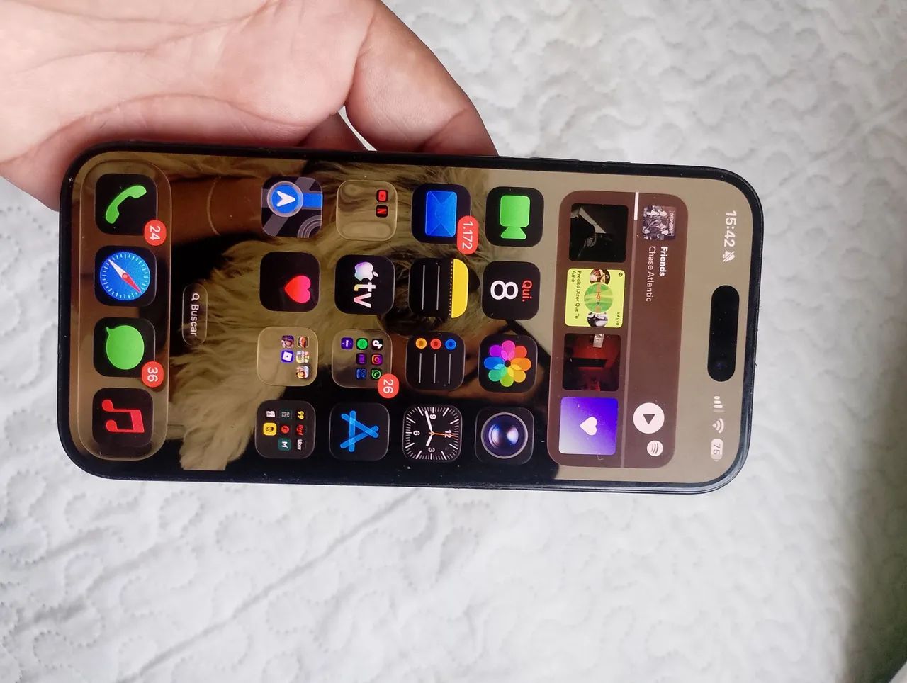 iPhone 15 pró, bateria 78,em ótimo estado 
