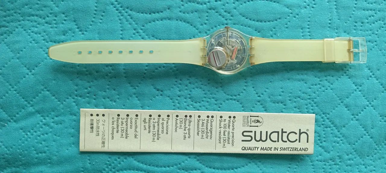 Relógio analógico Swatch Chlorine - Foto 3