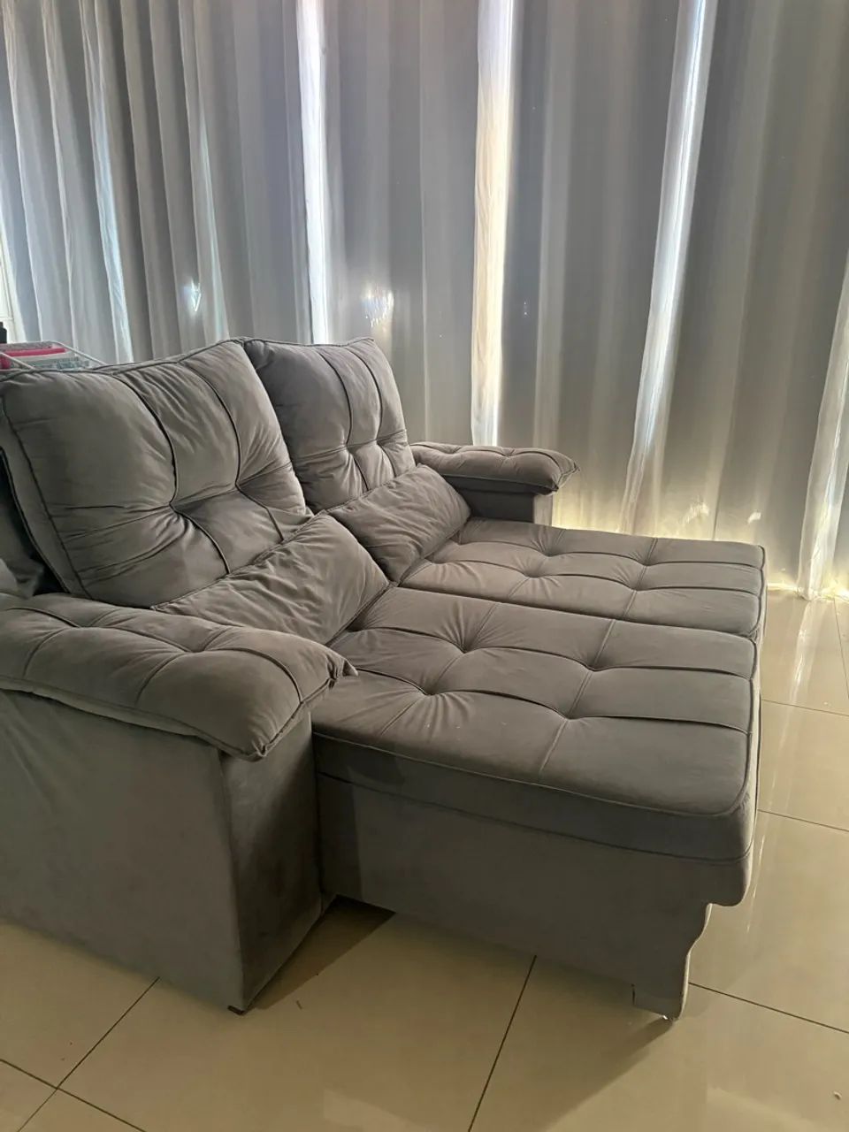 Sofá retrátil e reclinável  - Foto 2